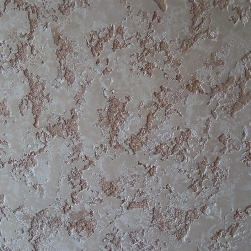 Combination of materials Travertine and marmorin